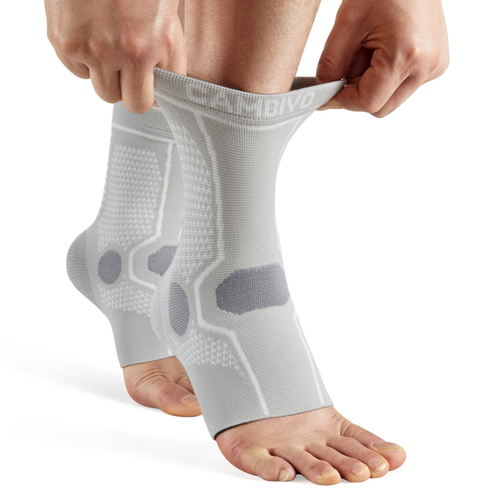 CAMBIVO 1 Pair Ankle Compression Socks for Foot Pain - Cambivo