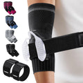 CAMBIVO 2 Pack Tennis Elbow Braces with Dual Gel Pads – Adjustable Strap Breathable Compression Sleeves