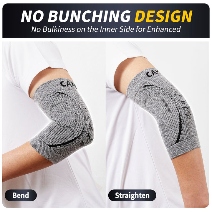 CAMBIVO Elbow Compression Sleeve for Tendonitis - Cambivo