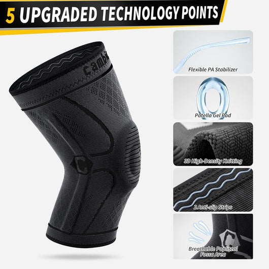 Innovative design of CAMBIVO knee brace