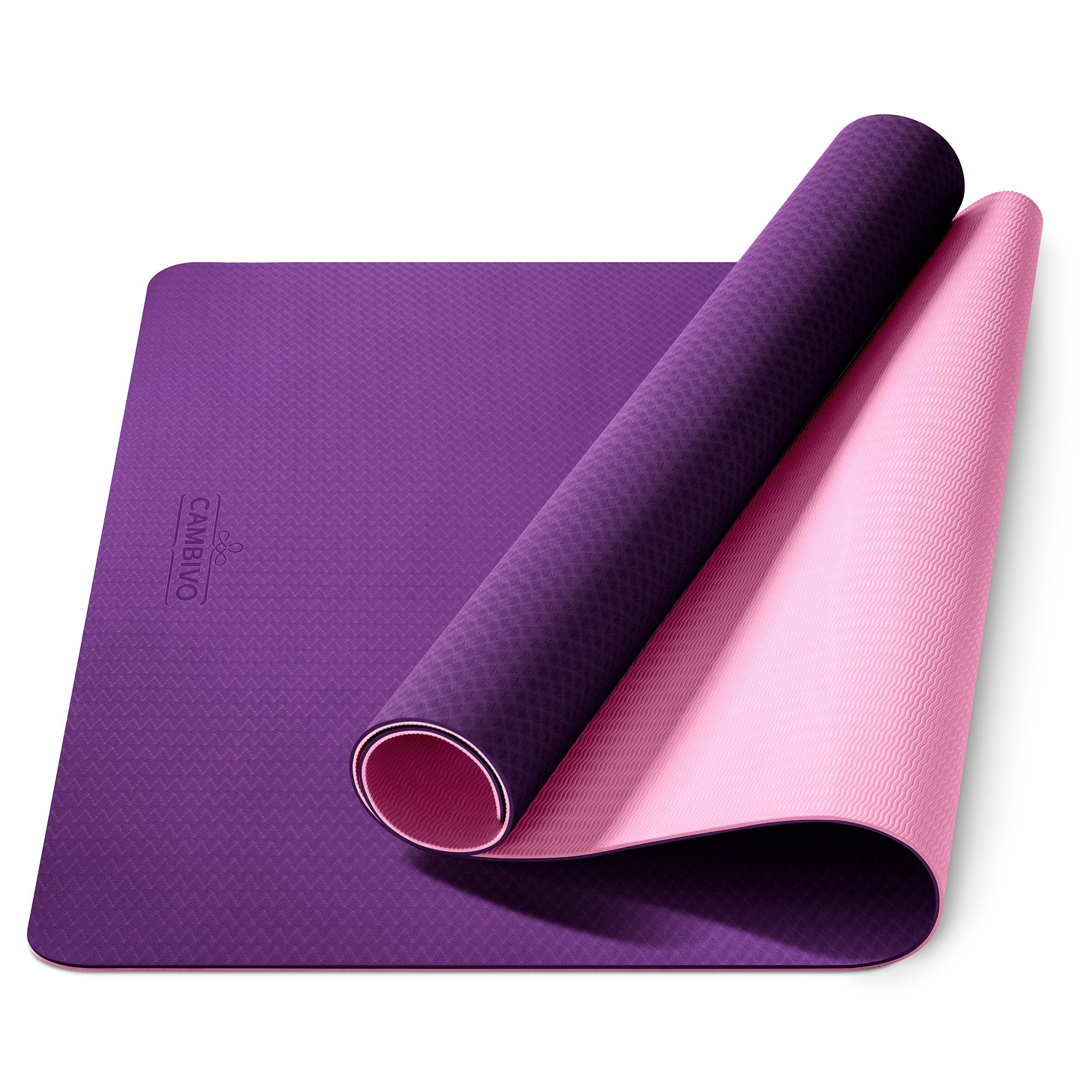 【CAMBIVO】ヨガマット ワイド Large Yoga and Exercise Mat Set - Cambivo
