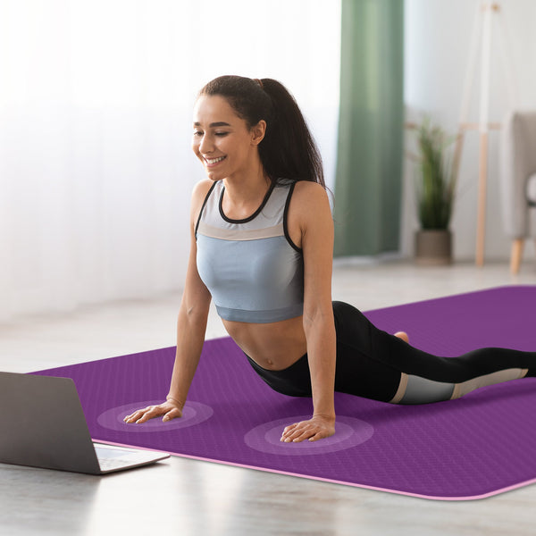 CAMBIVO Large Yoga Mat for Home & Outdoor Yoga - Cambivo