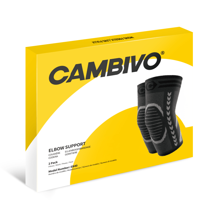 CAMBIVO Tennis Elbow Brace for Tendonitis & Golfer's Elbow - Cambivo