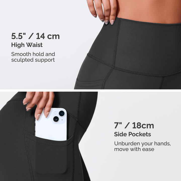 Yogaration High Waist Buttery Soft Leggings for Women with Pockets - WM - Cambivo