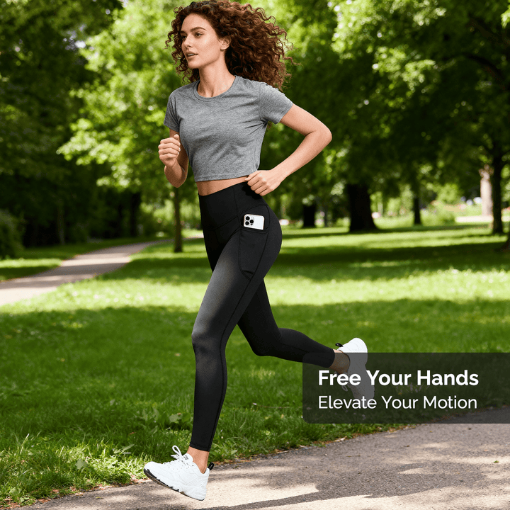 Yogaration High Waist Buttery Soft Leggings for Women with Pockets - WM - Cambivo