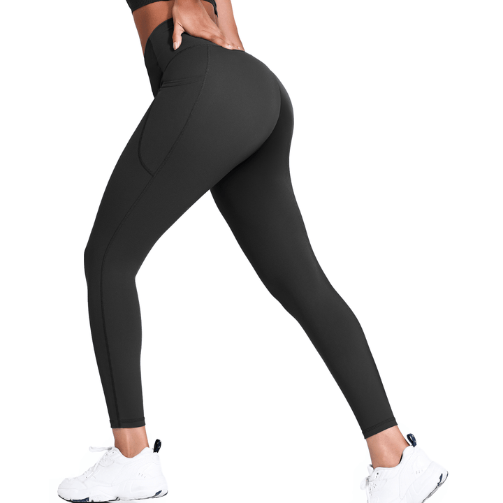 Yogaration High Waist Buttery Soft Leggings for Women with Pockets - WM - Cambivo