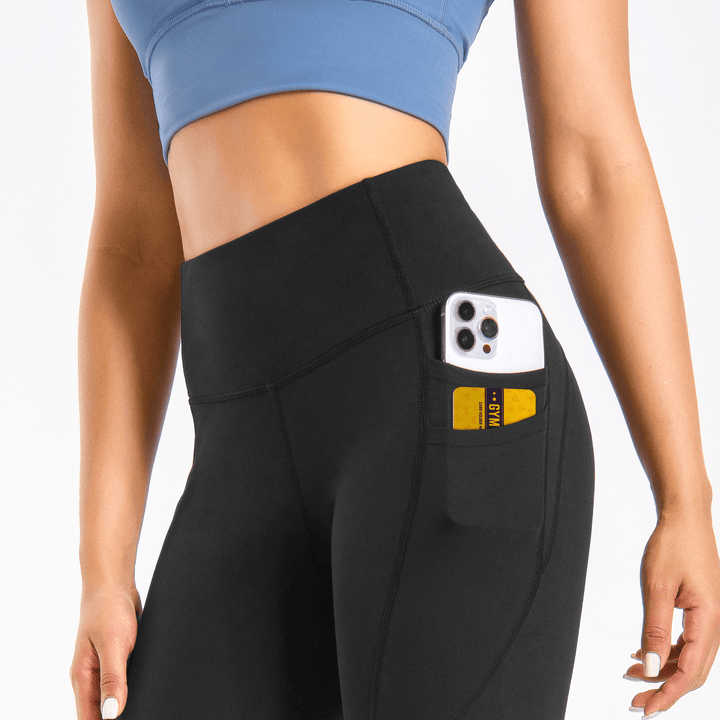 Yogaration Yoga Pants with Dual - Layer Pockets (WS) - Cambivo