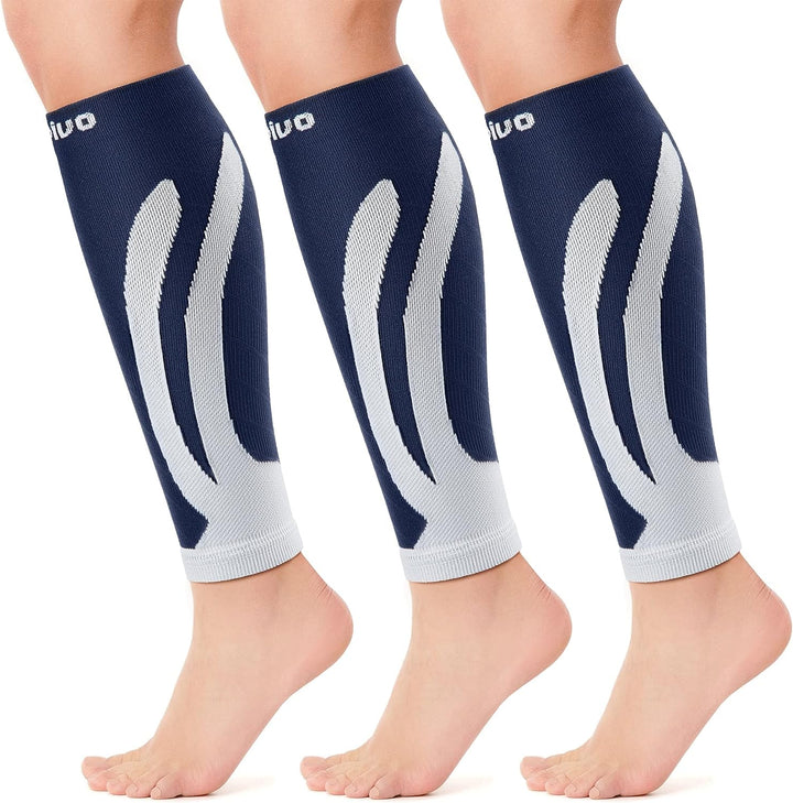 Gemx Calf Compression Sleeve Men & Women (1 Pair) Footless Calf Sleeves for  Shin Splints Support