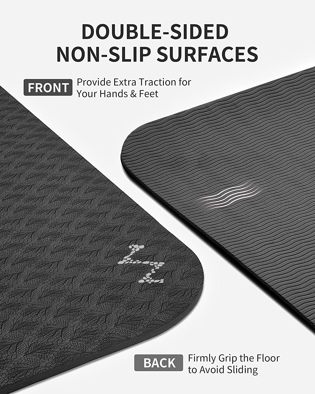 Large Yoga and Exercise Mat Set - Cambivo