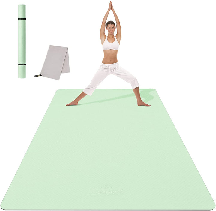 Large Yoga Mat Mint Green