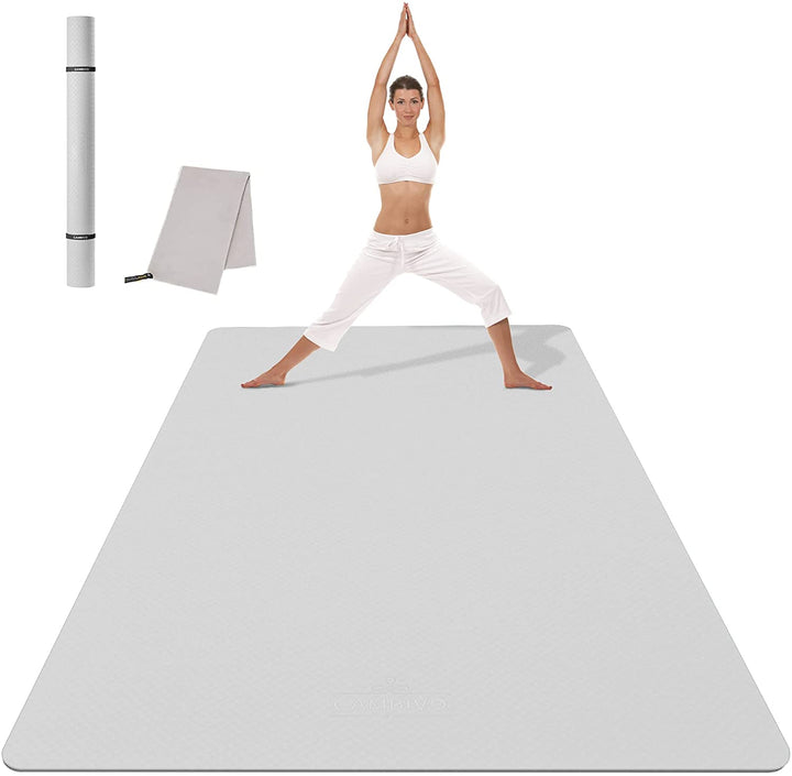 Large Yoga Mat Gray