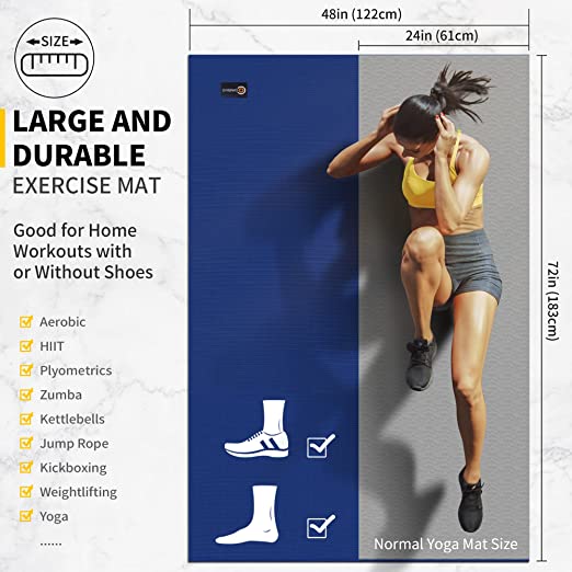 Exercise mat shoe online resistant