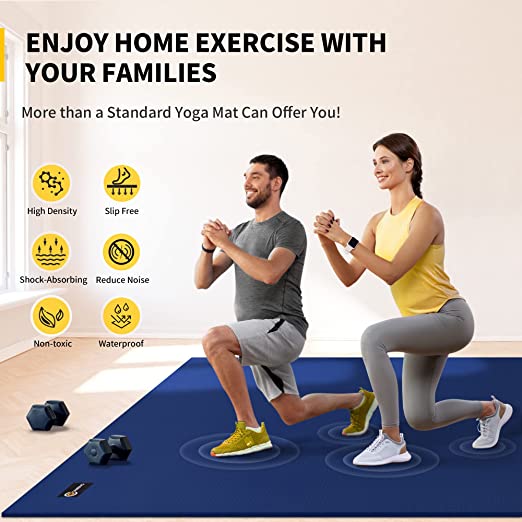 Large Exercise Mat for Home
