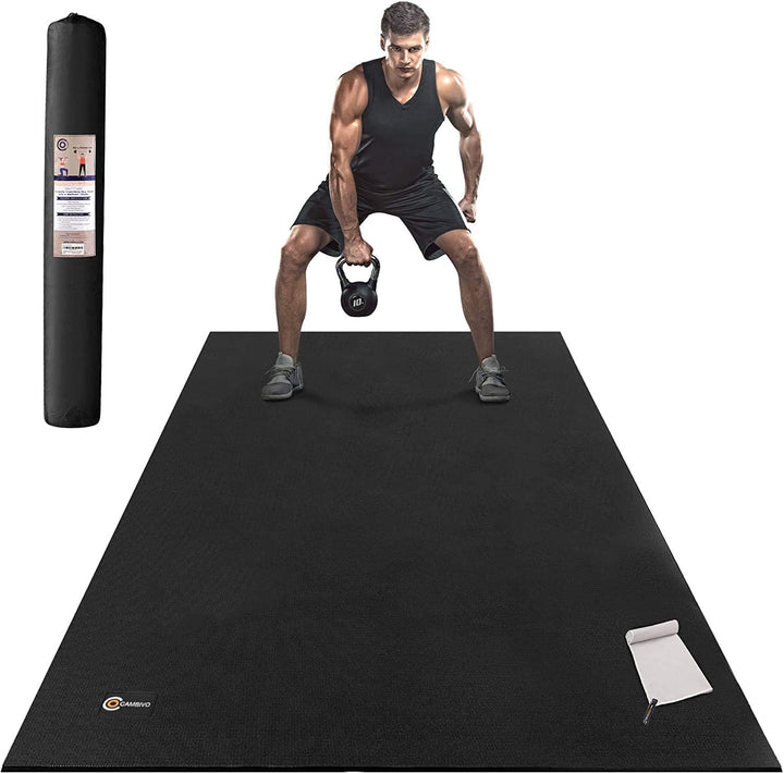  GymCope Large Exercise Mat for Home Workout,10'x6'/9