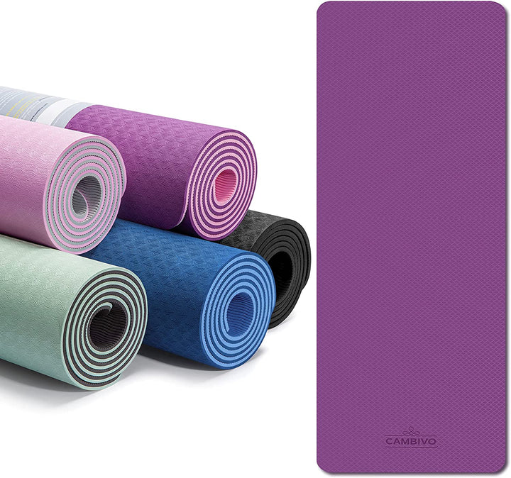 Eco TPE Yoga Fitness Mat - Physique Fitness Stores